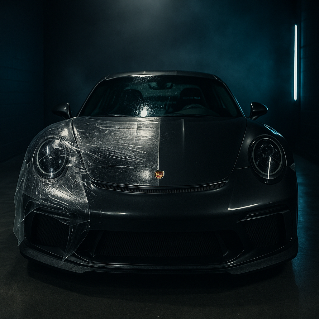 PPF Installation on luxury vehicle