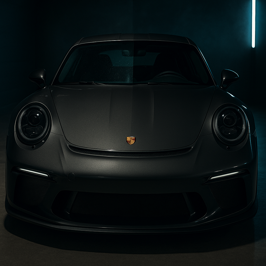 Ceramic window tint on Porsche